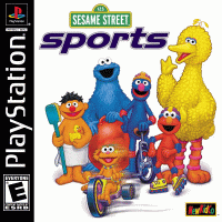 Sesame Street Sports PAL Playstation  box art